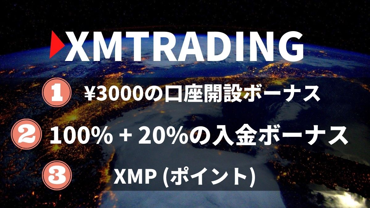 XMTradingのボーナスキャンペーン